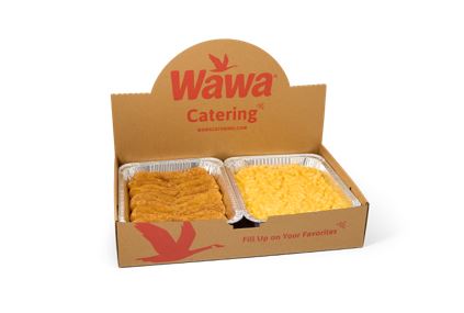 Hot Trays: Chicken Strips and Mac & Cheese